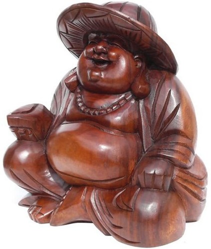 Wogeka happy buddha mit hut - wogeka,